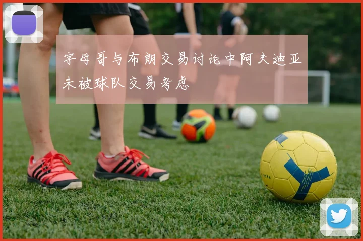 字母哥与布朗交易讨论中阿夫迪亚未被球队交易考虑